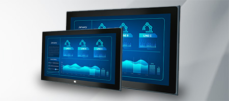 Panel PC for industrial use