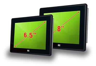 DM-F Serie – 6.5” & 8” Heavy Industrial Monitor