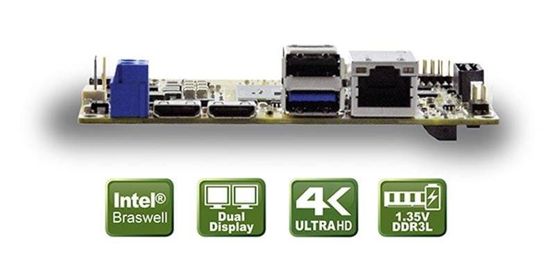 HYPER-BW – Pico-ITX Braswell CPU Board