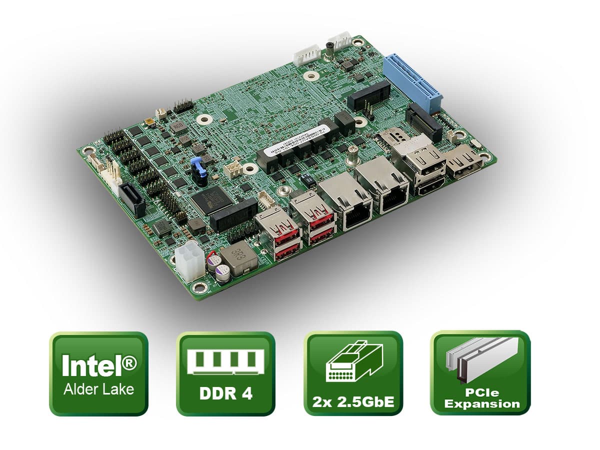 EPIC motherboard with Intel® Mobile Alder Lake-P processor