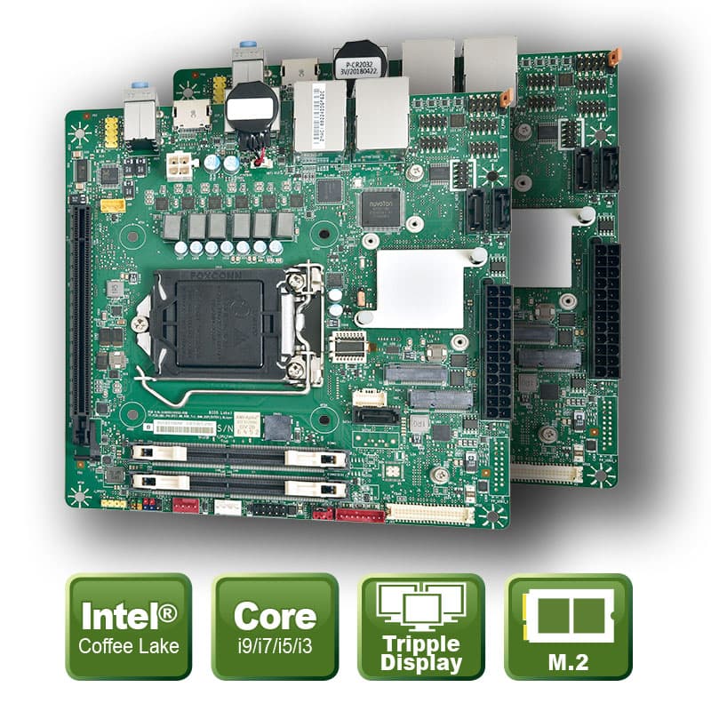 PH13FEI - Mini ITX Board for the 9th/8th generation CoreTM i9/i7/i5/i3 processors