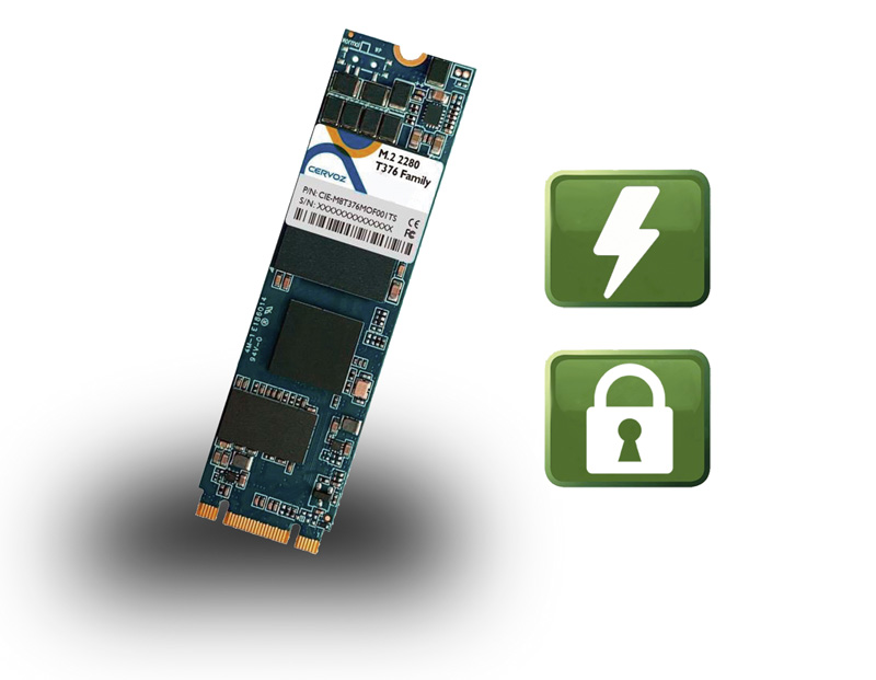 Industrial M.2 SSD series with power loss protection | Industrial Computer Components ICP