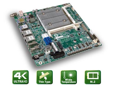 tKINO-AL – Thin Mini-ITX Board with Apollo Lake SoC