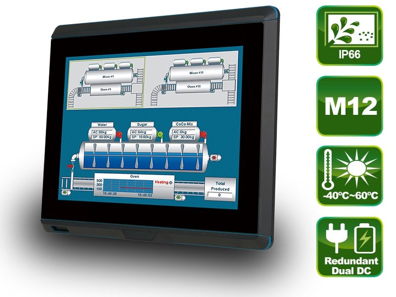 UPC-F12CM-ULT3 – Robuster 12” Panel PC