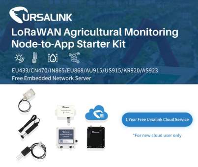 Agriculture LoRaWAN Kit with battery 